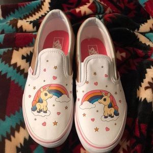 Vans size 7 in women’s never worn